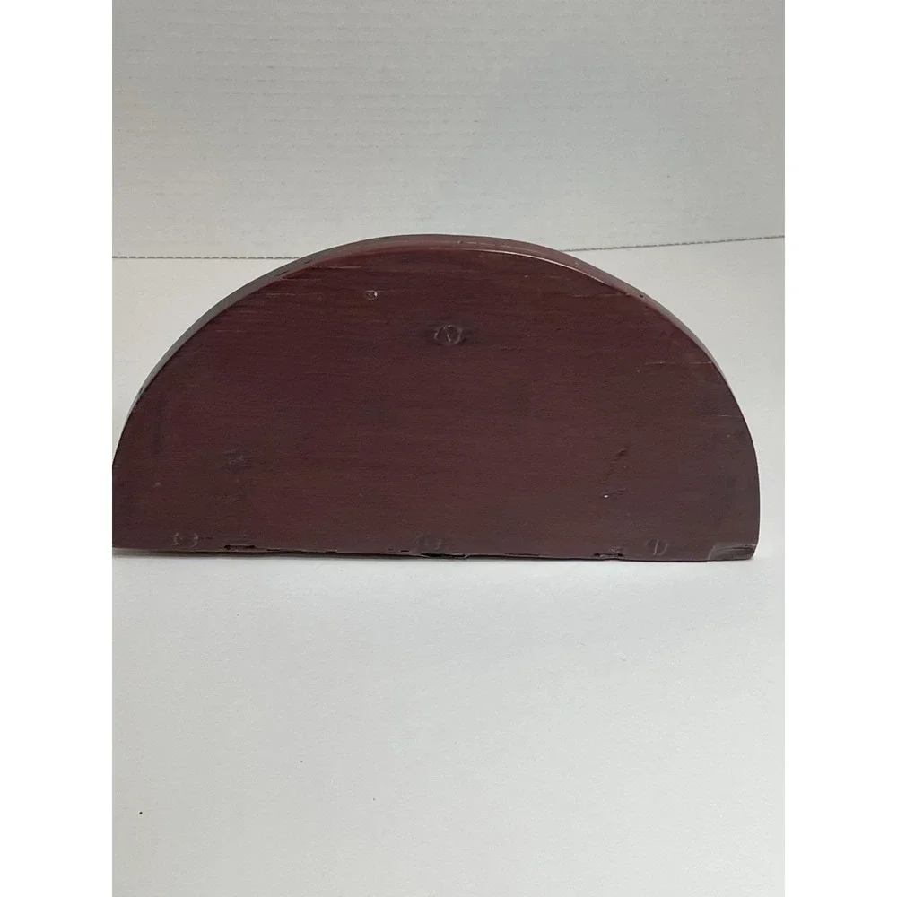 Wall Gallery Shelf Scalloped Stained Photo Shelf Decor Display 9.5 X 8.5